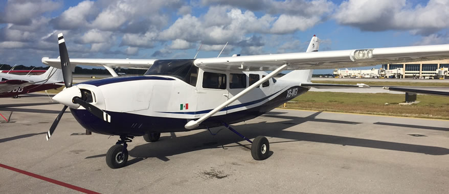 Cessna 207, Renta de Aviones en Cancún México | Cancun Airplane Tours