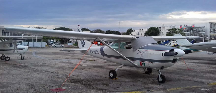 Cessna 182, Renta de Avione en Playa del Carmen