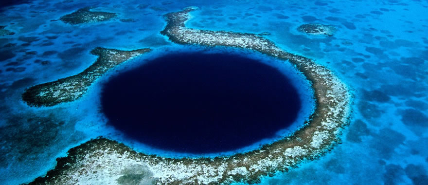 Tour Panorámico al Hoyo Azul en Belize saliendo de Mahahual | Cancun Airplane Tours