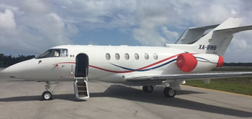 Jet Hawker 800, Renta de Aviones en Cancun