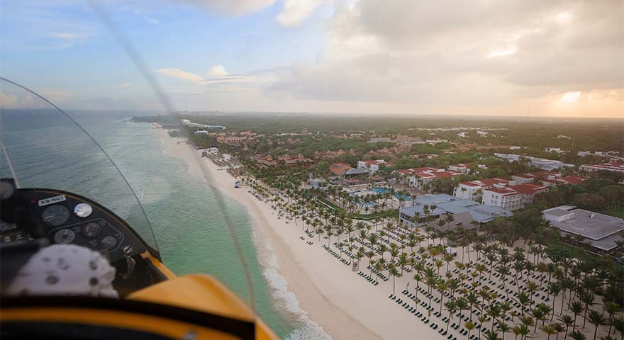 Helicopter Tour Riviera Maya & Tulum- Panoramic Tour | Cancun Airplane Tours
